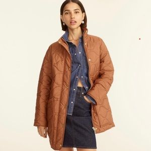 Jcrew Quilted Cocoon Signature Puffer